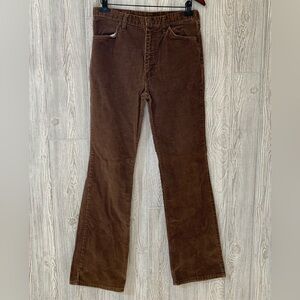 Vintage Wrangler Brown Corduroy Pants 33L